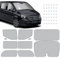 MaxEarn 10Stk Thermomatte passend für VITO II W639/Viano 2003-2014 LWB L2, Interne Auto Sonnenblende Frontscheibenabdeckung, Thermo Jalousien Set, Verdunkelung Sonnenschutz Windschutzscheiben Matte
