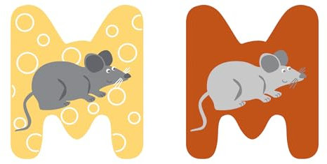 small foot Holzbuchstaben-Set Kinderzimmer M aus FSC® 100%-zertifiziertem Holz, Tier-Buchstaben zum Sammeln, 12520