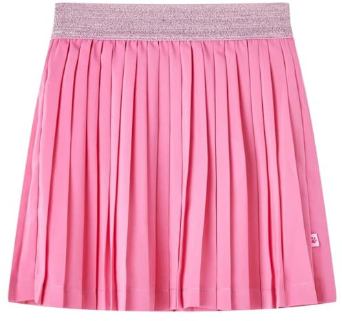 Gecheer Gonna Plissettata da Bambina Rosa 128