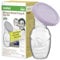 haakaa Manual Breast Pump Breastfeeding Pump with Food Silicone Cap (Lavender) 4oz/100ml