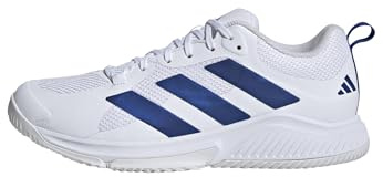 adidas Homme Court Team Bounce 2.0 Shoes, FTWR White/Team Royal Blue/FTWR White, 44 2/3 EU