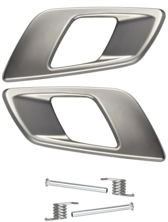 Auto Innentürgriff Auto Innen Türgriff Trim Grau Und Schwarz Für Ford Für Ranger T6 2012-2021 & Für Everest 2015-2021 2020 2019 2018 2017 2016 Auto Türgriff Innen (Size : 1 Pair Grey)