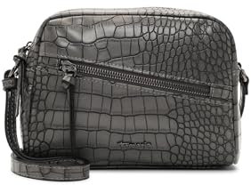 Tamaris Alessia Kroko Crossover Bag Darkgrey