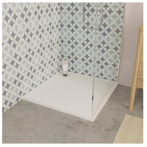 MOB-IN Receveur de Douche en béton Joseph 80x100 cm