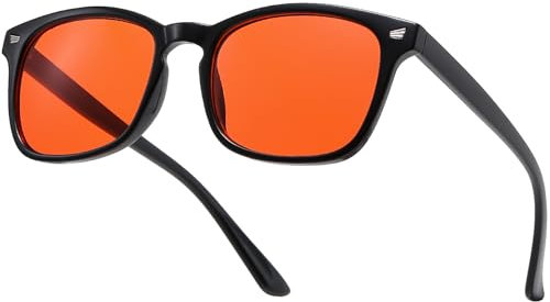 D Lolylad Blaulichtfilter Brille Herren Frauen, Gaming Brille Anti Blaulicht, Computer Blaulicht Blocker Pc Brille für Damen