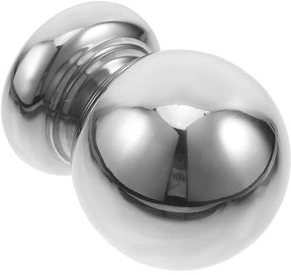 HOMSFOU Fence Capping Rail Handrail Ball for Stairs Metal Stair Railing Finial Post Caps