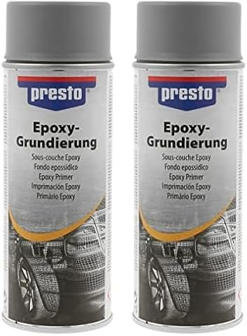 Presto 502637 Epoxy-Grundierung grau 400 ml (Packung mit 2)