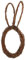 ibasenice Osterhasen-Ornamente Hasen-weidenkranz Häschen-türkranz Frühlingsdekoration Aus Rattan Osterhasen-Kranz-bastelset Girlande Hase Osterhasenkranz Ostergirlande Coffee Verwelkte Rebe