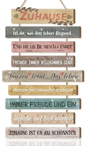 CHDITB Zuhause Inspirierende Wanddeko Schilder Familien Jugendweihe Deko