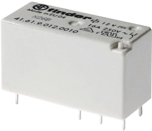 Finder Relais 24V dc Spule 2-poliger Wechsler Printrelais 8A 1440? 650mW Monostabiles Relais