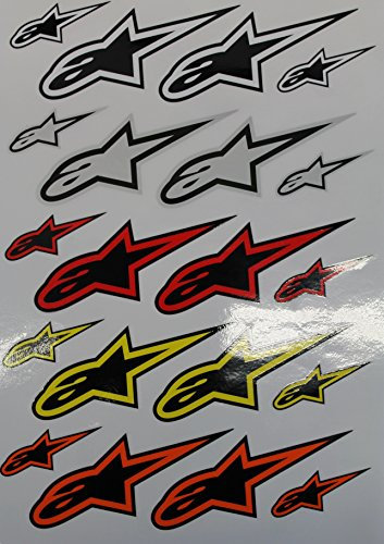 Alpinestars A-STAR Sticker Kit 20 Stck