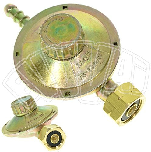 REGOLATORE BASSA PRESSIONE 1.5 KG/LT 30-60 MBAR PER GPL BOMBOLA GAS BARBECUE