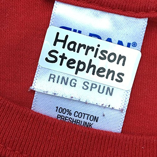 UltraStick - Stick-on Garment Name Labels, Perfect for School Trips, Camping etc. Just Stick on - No Need to sew or Iron - Also Dishwasher Proof - Lunch Boxes, Water Bottles etc.(30)
