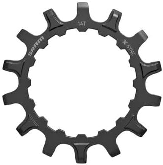 SRAM X-sync E-MTB Stahl für Bosch Antriebe Kettenblätter, schwarz, 18T