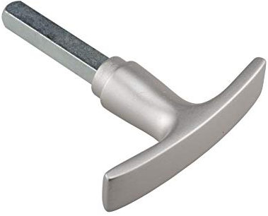 Torgriff Garagentorgriff Griff Garagentor Alu F1 9 x 60 mm