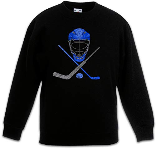 Urban Backwoods Ice Hockey Tools Kinder Jungen Mädchen Pullover Schwarz Größe 6 Jahre