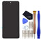 VEKIR Negro M2003J6A1G Cristal de la Pantalla del digitalizador táctil LCD reemplazo Compatible con Xiaomi Redmi Note 9S