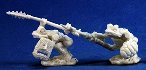Pechetruite 2 x Warriors SQUOG - Reaper Bones Miniature zum Rollenspiel Kriegsspiel - 77268