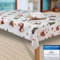 laro Wachstuch-Tischdecke Schneeflocke Weihnachten Weihnachts-Motive PVC Wachstischdecke Eckig Meterware Wasserabweisend Abwischbar |25|, Größe:100x180 cm