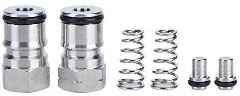EVTSCAN 304 Edelstahl Homebrew Fass Ball Lock Post Connector Adapter 9/16 Zoll-18 Brauzubehör