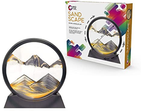Funtime Gifts Mesmerizing Sandscape Art Frame - Unique Gravity-Driven Home Decor