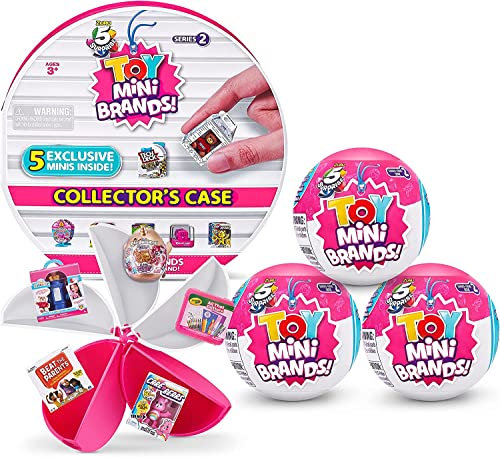 5 Surprise Toy Mini Brands Serie 2 Sammelmappe und 3 Überraschungskapseln von ZURU