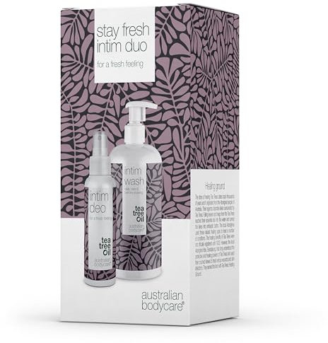 Kit contro il cattivo odore intimo | 2 prodotti al Tea Tree Oil contro odore, prurito intimo e bruciore intimo | Detergente intimo (500 ml) e deodorante intimo (100 ml) anti odore e rinfrescanti