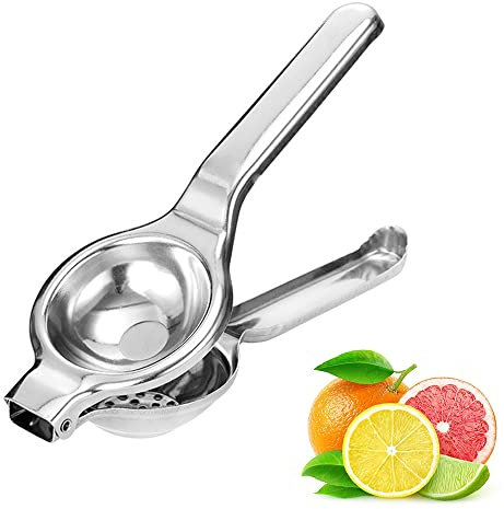 Exprimidor Limon Naranjas Manual, Exprimidor De Limones De Acero Inoxidable, Exprimidor De Naranjas Manual, Exprimidor De Frutas y Cítricos, Anticorrosivo,Exprimir Limones y Cítricos