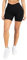 SMILODOX Sport Shorts Damen Amaze Pro, Seamless Blickdichte Radlerhose, Unsichtbarer Scrunch-Effekt, V-Shape High Waist Kurze Sporthose Biker Shorts Yoga Fitness Gym, Größe:S, Color:Schwarz