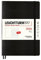 LEUCHTTURM1917 367788 agenda e taccuino settimanale Copertina morbida Medio (A5) 2024, 12 mesi, Nero, Inglese