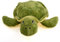 K Collection 3D Novelty Round Hot Water Bottle with Removable Cover - Turtle Design - Soft Plush Cover - Premium Natural Rubber