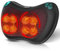 TOKZUVG Massage Pillow Shiatsu Back Massager with Heat 3 Speeds 2 Directions 8 Deep Tissue Kneading Nodes for Lower Back Neck Shoulders Muscle Pain Relief Use at Home Car