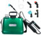 CALISTOUK Pulverizador Eléctrico 8 litros Pulverizador de Jardín, Pulverizadores Inalámbricos con Boquillas Regulable USB Recargable para Jardín