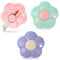 Cute Retractable Box Cutters Flower Shaped Mini Box Cutters Utility Knives Art Cutter Package Opener Tool Cute Box Opener for Office, Home, DIY Crafts (Purple&Green&Pink)
