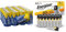 VARTA Piles C Baby, Lot de 20, Industrial Pro, Batterie Alcaline, 1,5V, Pack de Stockage, Made in Germany & Alkaline Power AA, 24 Pack