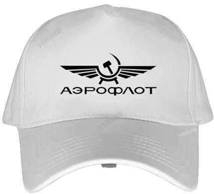 Baseballmütze Mode Aeroflot Baseballkappe Zivile Luftfahrt Druck Männer Kappe UDSSR Russland Luftwaffe Hip Hop Hut verstellbare Snapback Hüte Hut