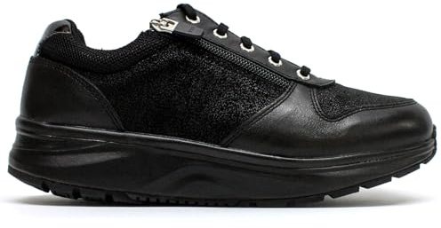 Joya Dynamo Zip W Black II, Full Grain Leather/Nubuck, Active-Sohle, Kategorie Emotion JY065A Gr. 42 1/3