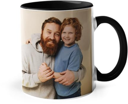 tostadora Personalisierte Tasse mit Foto & Text - Fototasse Selbst Gestalten Geschenk Geburtstag