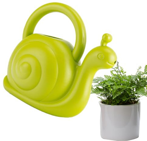 Arrosoir Enfant, 1,5l Arrosoir D'escargot En Plastique, Arrosoir Pour Animaux - Arroseur À En Forme D'escargot, Petit Arrosoir Pour Plants D'intérieur Et Extérieur,Jouet De Jardinage Amusant Et Mignon