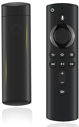 Sostituzione Telecomando firetvstick, 2 Gen Telecomando vocale compatibile con Smart TVs Stick 4K, Smart TVs Stick (2nd Gen), Smart TVs Stick Lite