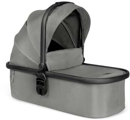 hauck Babywanne für Grow N Care Geschwister- & Zwillingswagen, Dark Grey