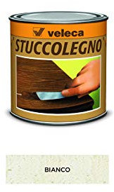 Veleca STUCCOLEGNO Bianco - gr. 250 - STUCCO IN PASTA PER LEGNO