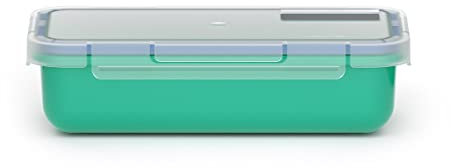 Valira Porta alimentos - Contenedor hermético de 0,5 L hecho en España, color turquesa