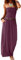 Ancapelion Femmes Bohème Longue Maxi Robe de Plage Robes Bustier été Floral Imprimé sans Bretelle Robe (Pourpre, S(EU 36-38))