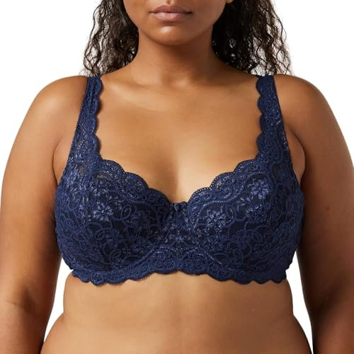 Triumph Womens Amourette 300 Whp X Wired Padded Bra, Blue, 42D UK
