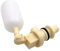 1 Pack 1/2Water Float Valve with Adjustable Arm, Oiginal Float Ball Valve Shut Off for Automatic Waterer Bowl Tank Trough for Horse Cattle Sheep Pig Dog Drinker