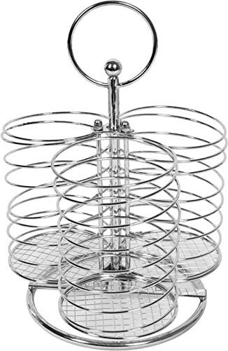 MAURY'S Silver Porta Bicchieri In Acciaio 23x13cm