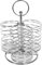 MAURY'S Silver Porta Bicchieri In Acciaio 23x13cm