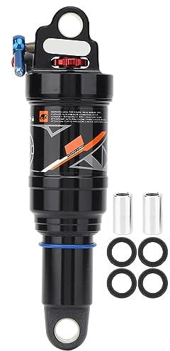 Tbest Fahrrad-Stoßdämpfer hinten, Mountainbike-Luftdruck-Stoßdämpfer Soft-Heckrahmen Heck Springback Stoßdämpfer Fahrradzubehör(165mm)