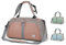 WindTook Sporttasche Damen 40L Fitnesstasche Frauen Trainingstasche mit Schuhfach Reisetasche Duffel Bag Weekender Schwimmtasche Tanztasche Sport Gym Tasche Travel Bag für Yoga, 53x27x27 cm, Rosa-40L